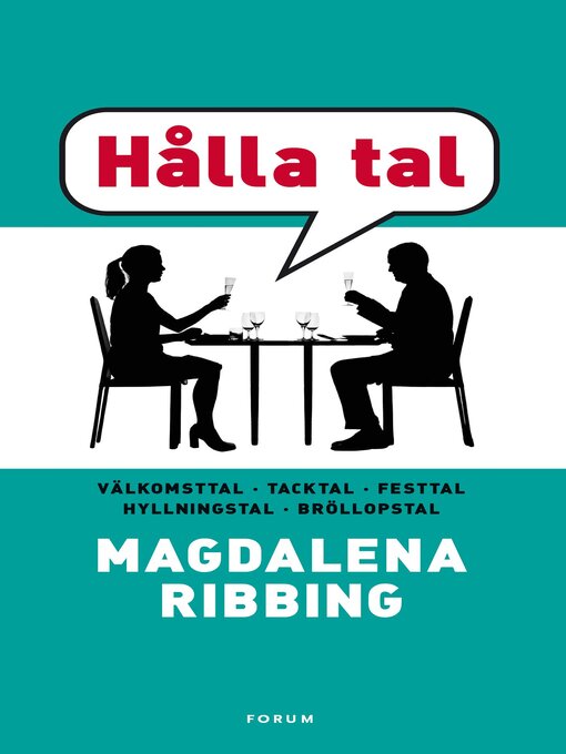 Title details for Hålla tal by Magdalena Ribbing - Wait list